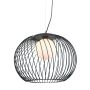 Italux CLARISA MDM-3842-1 BK Hanglamp 1x40W/E27 IP20
