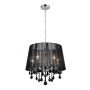 Italux CORNELIA MDM-2572/5 BK Hanglamp 5x40W/E14