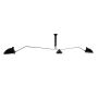 Italux DAVIS MDE610-3 Plafondlamp 3x60W/E27 IP20