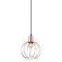 Italux GERVAIS MDM-3344/1 BK+COP Hanglamp 1x40W/E27