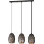 Italux HARLEY MDM-3480/3 GR+GD Hanglamp 3x40W/E27 IP20