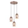 Italux HARLEY MDM-3480/3A GD Hanglamp 3x40W/E27
