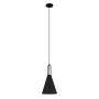 Italux KHALEO MDM-3030/1 BK+CR Hanglamp 1x60W/E27