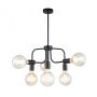 Italux KRISTY MDM-3678/6 BK Kroonluchter 6x60W/E27