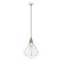 Italux MAELLE MDM-2591/1S WH Hanglamp 1x60W/E27 IP20