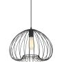 Italux MEDDI MDM-4583-1-BK Hanglamp 1x40W/E27 IP20