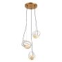 Italux MELISA MDM-3942/3 GD Hanglamp 3x25W/G9 IP20
