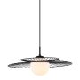 Italux SARAH MDM-4000/1 BK Hanglamp 1x40W/E27 IP20