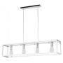 Italux SIGALO MD-BR4366-D4 CH Hanglamp 4x60W/E27
