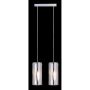 Italux TRIPLET MDM1575/2CR Hanglamp 2x60W/E27