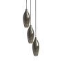 Zuma Line CHAMPAGNE MD2101A-3S Hanglamp 3x40W/E14