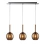 Zuma Line MONIC MD1629-3A COPPER Hanglamp 3x40W/E14