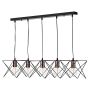 Dar Lighting MIDI MID0522 Hanglamp 5x40W/E27