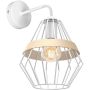 Milagro CLIFF WHITE MLP5517 Wandlamp 1x60W/E27 IP20