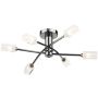 Dar Lighting MORGAN MOR6467 Plafondlamp 6x25W/G9