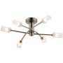 Dar Lighting MORGAN MOR6475 Plafondlamp 6x25W/G9