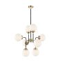Zuma Line RIANO P0454-08D-SDAA Hanglamp 8x40W/E27