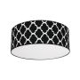 Milagro PIERRE BLACK MLP4419 Plafondlamp 3x60W/E27