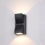 Italux EDGAR PL-437B Wandlamp 2x6W/LED 120LM IP54