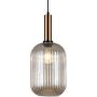Italux ANTIOLA PND-5588-1L-BRO+AMB Hanglamp 1x40W/E27 IP20