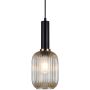 Italux ANTIOLA PND-5588-1M-BK+AMB Hanglamp 1x40W/E27 IP20