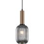 Italux ANTIOLA PND-5588-1M-BRO+SG Hanglamp 1x40W/E27 IP20