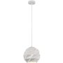 Italux PALERMO PND-2424-1S-WH Hanglamp 1x40W/E27 IP20