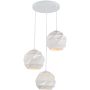 Italux PALERMO PND-2424-3S-WH Hanglamp 3x40W/E27 IP20