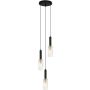 Italux PEROLA PND-43309-3 BK+BR Hanglamp 3x40W/E14 IP20