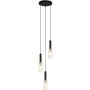 Italux PEROLA PND-43363-3 BK+BR Hanglamp 3x40W/E14 IP20