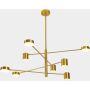 Italux REMDAL PND-16374-8 Kroonluchter 8x35,5W/LED 3000K 653LM IP20
