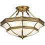 Endon BALFOUR SN02P47 Plafondlamp 4x60W/E27