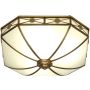 Endon BANNERMAN SN04FL50 Plafondlamp 4x60W/E27