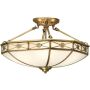 Endon BANNERMAN SN04P50 Plafondlamp 4x60W/E27