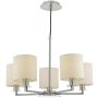 Dar Lighting TYLER TYL0538 Kroonluchter 5x40W/E14