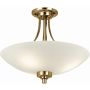 Endon WELLES WELLES-3AB Plafondlamp 3x60W/E27 IP20