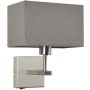 Italux NORTE WL-1122-1-A-SN-RC-GR Wandlamp 1x60W/E27 IP20