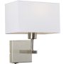 Italux NORTE WL-1122-1-A-SN-RC-WH Wandlamp 1x60W/E27 IP20