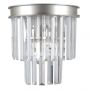 Italux VERDES WL-44372-2A-SLVR-BRW Wandlamp 2x40W/E14 IP20