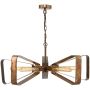 Dar Lighting YAVANNA YAV0564 Hanglamp 5x60W/E27