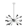 Zuma Line MANDI A8181-18-CH Hanglamp 18x40W/E27 IP20