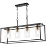 Dar Lighting Abel ABE8454 Hanglamp 4x40w/e27
