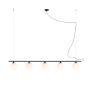 Aldex BERYL GLASS 5 1006F1 Hanglamp 5x40W/E14 IP20