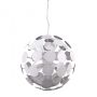 Italux MAILONE AD20180/6 WH+SILV Hanglamp 6x40W/E14