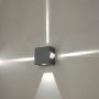 Elstead Lighting AGNER AGNER-4W Wandlamp 4x60W/LED IP54