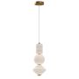 Elstead Lighting Bijou ALM-BIJOU-P3-GD Hanglamp 1x20W/LED 3000K 1060lm IP20