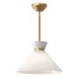 Elstead Lighting Halston ALM-HALSTON-P-M-GD Hanglamp 1x60W/E27 IP20