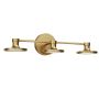 Alora Mood Issa ALM-ISSA-3WB-BG Wandlamp 20,6W/LED 2900K 1016lm ip44