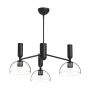 Elstead Lighting Jude ALM-JUDE3-MB-CL Kroonluchter 3x60W/E27 IP20