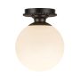 Alora Mood Otis ALM-OTIS-F-MB-OP Plafondlamp 1x40W/E27 ip44
